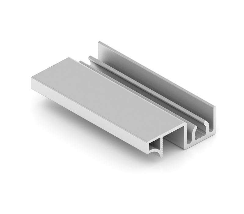 Рамка узкая SLIM, Серебро матовое