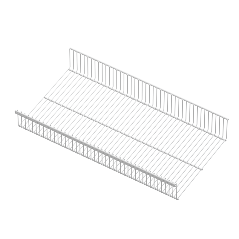 Полка-корзина проволочная, серия 360, L=607, Белый, RA