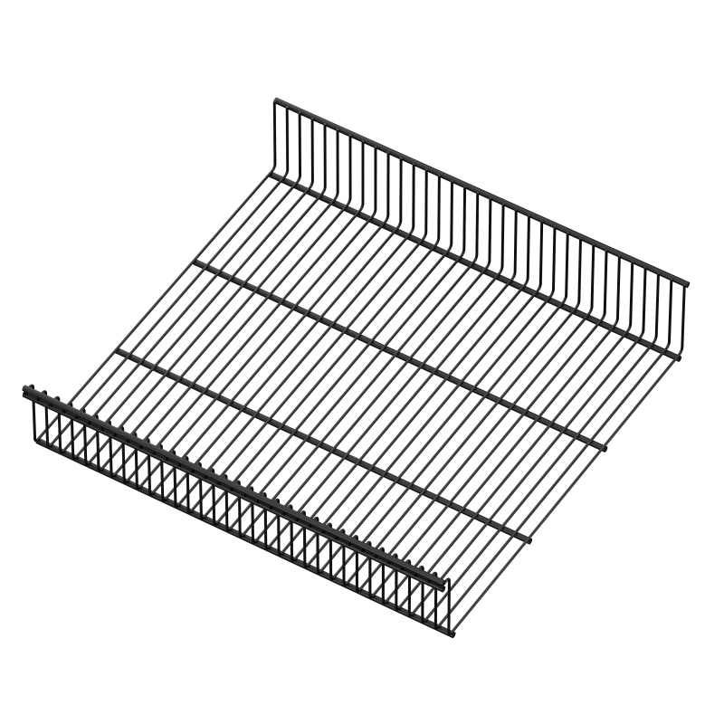Полка-корзина проволочная, серия 460, L=450, Чёрный, RA
