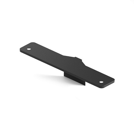 STELLA Держатель полки ЛДСП Черный матовый