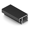 Профиль рамочный узкий 705, Чёрный матовый