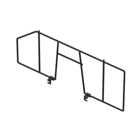 Разделитель полки проволочной, серия 460, Чёрный, CI