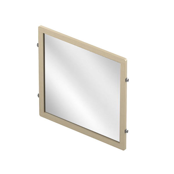 Зеркало навесное, Дер. светл., мет. RU Зеркало навесное, Дер. светл., мет. RU