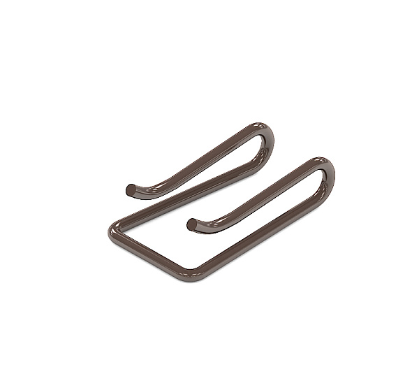 Прищепка для шлегеля, 9х5, нерж.