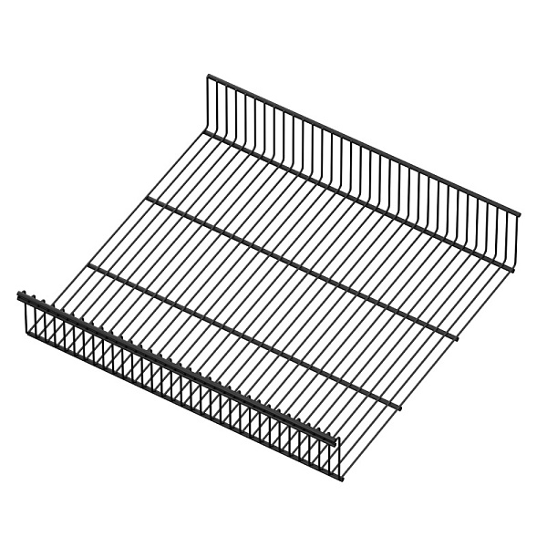 Полка-корзина проволочная, серия 460, L=450, Чёрный, RA