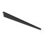 Кронштейн полок ЛДСП, L=490, Чёрный, RA
