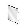Зеркало 4мм, с защитной пленкой L=450, H=570, Чёрный матовый