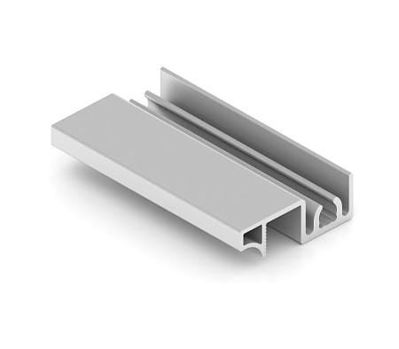Рамка узкая SLIM, Серебро матовое