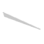 Кронштейн полок ЛДСП, L=490, Белый, RA