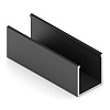 Профиль П, Чёрный матовый