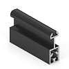 SL Рамка средняя Slim Fine L=5400 Чёрный матовый