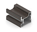 Профиль верт. Fusion 4В1, Венге тёмный
